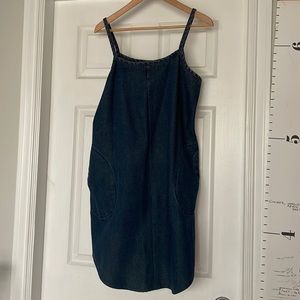 Jean summer dress with pockets size 8